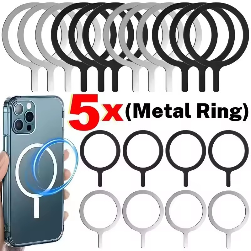 Wireless Charger - Универсальная магнитная металлическая пластина из нержавеющей