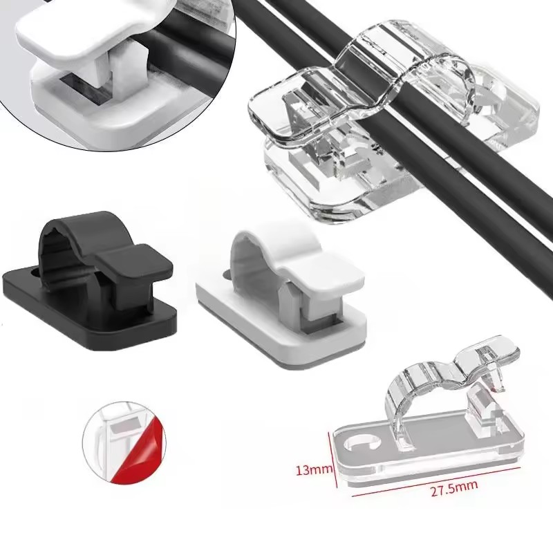 Самоклеящиеся зажимы для кабел – обзор и цена Cable Organizer