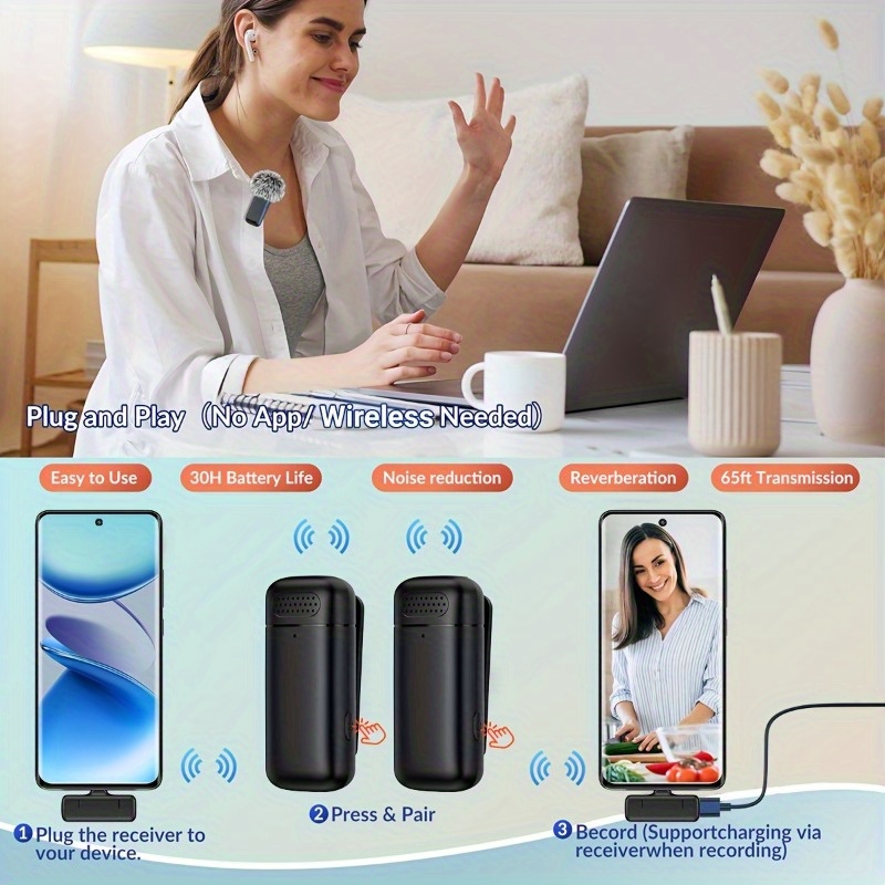 Беспроводной петличный микрофо – обзор и цена Wireless Charger
