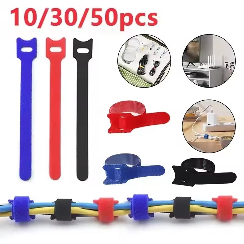 10/30/50 шт. многоразовых кабе – обзор и цена Cable Organizer